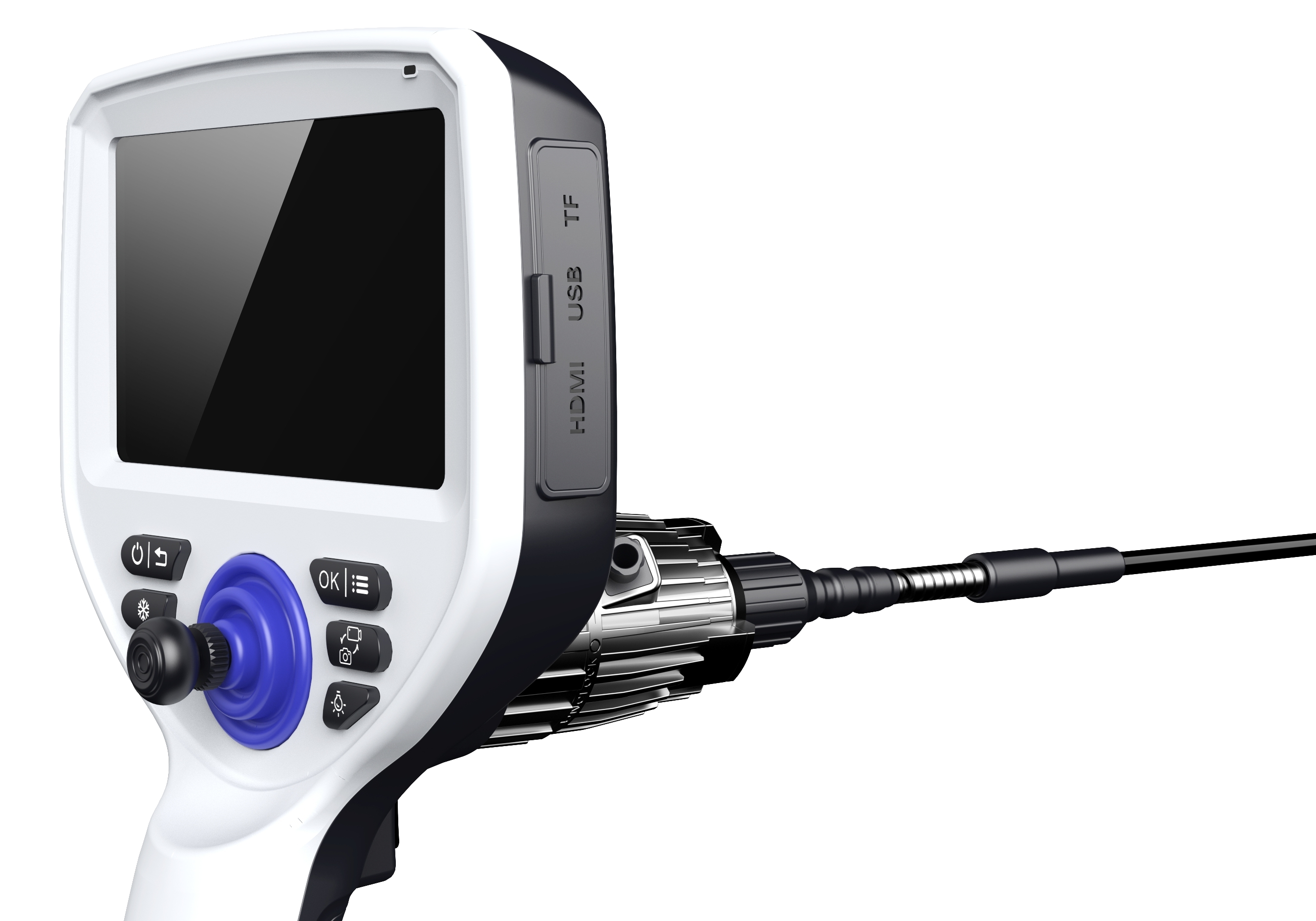 SA-Pro 侧面接口——Micro HDMI、USB 及 TF 卡槽，支持外接显示与数据传输